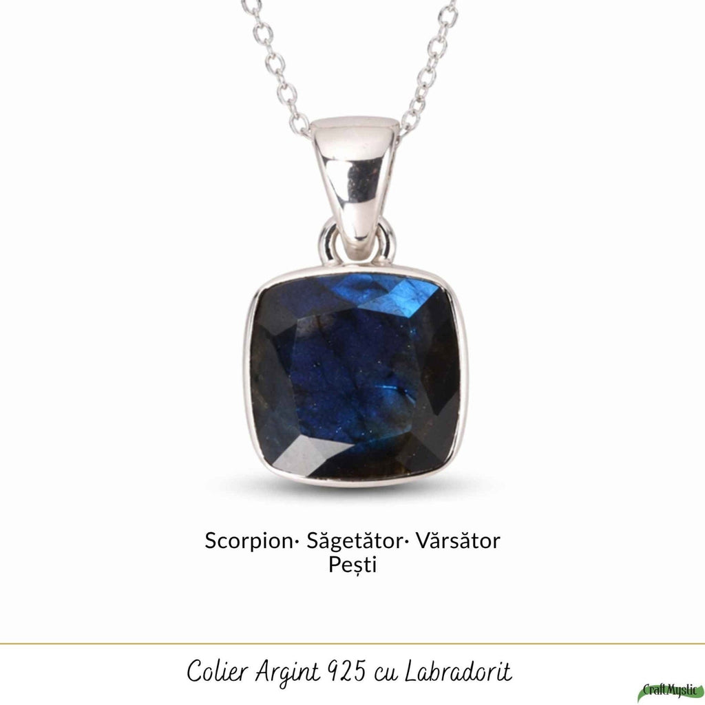 Colier cu Labradorit, Argint 925 – CraftMystic