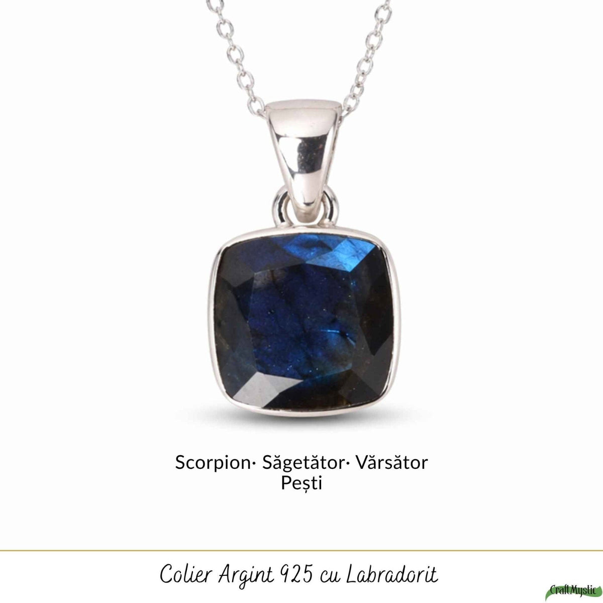 Colier cu Labradorit, Argint 925 – CraftMystic