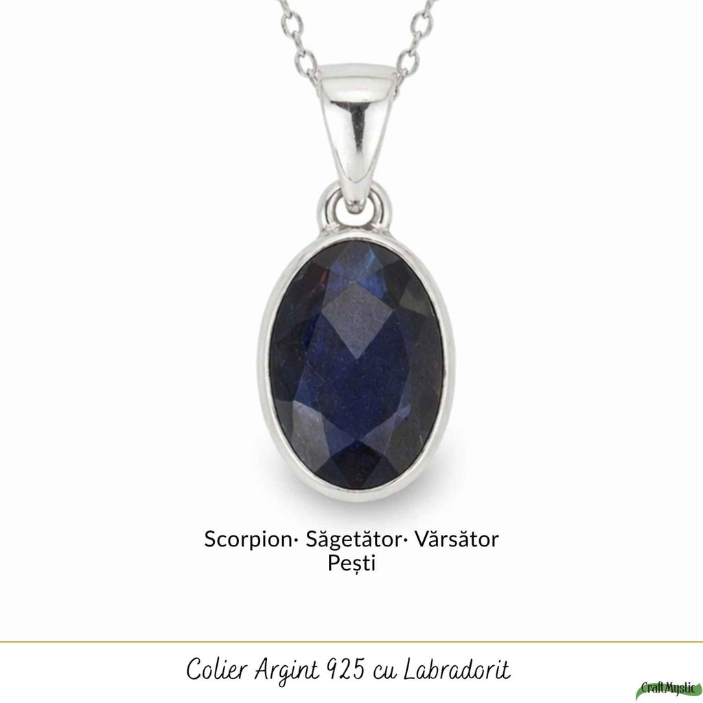 Colier cu Labradorit, Argint 925 – CraftMystic