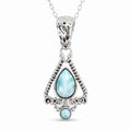 Colier cu Larimar, Argint 925 – CraftMystic