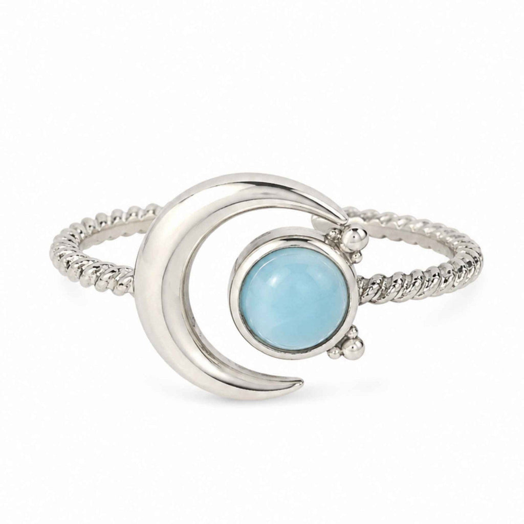 Inel cu Larimar, Argint 925 – CraftMystic