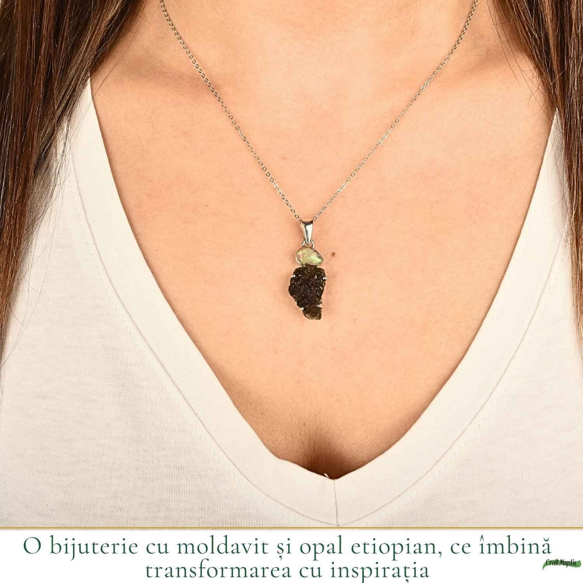 Colier cu pietre semiprețioase – CraftMystic