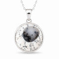 Colier cu Opal Dendritic, Argint 925 – CraftMystic