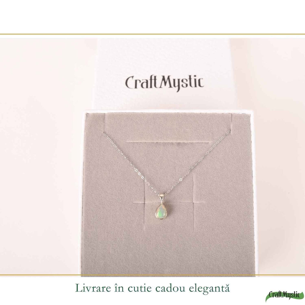 Colier cu Opal, Argint 925 – CraftMystic