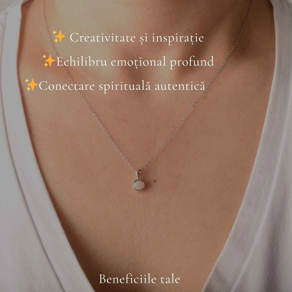 Colier cu Opal, Argint 925 – CraftMystic
