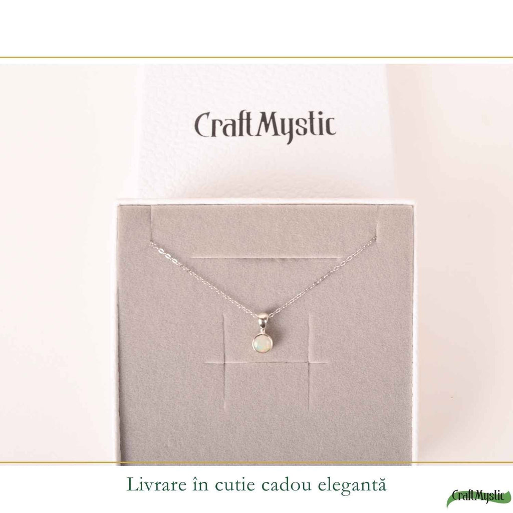Colier cu Opal, Argint 925 – CraftMystic