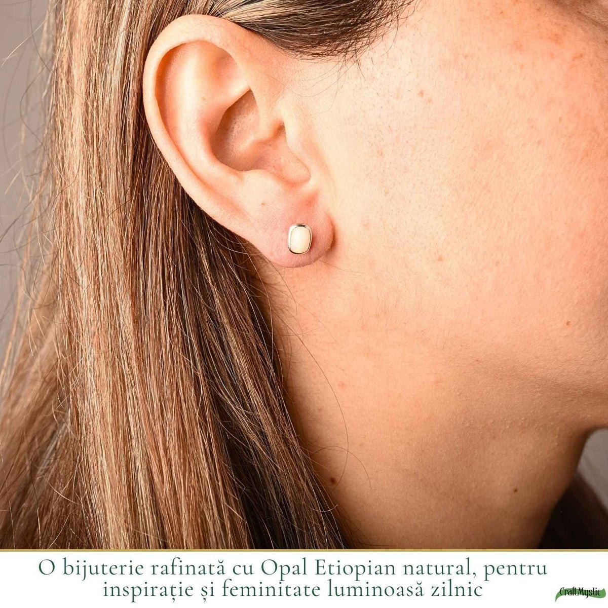 Cercei cu Opal, Argint 925 – CraftMystic