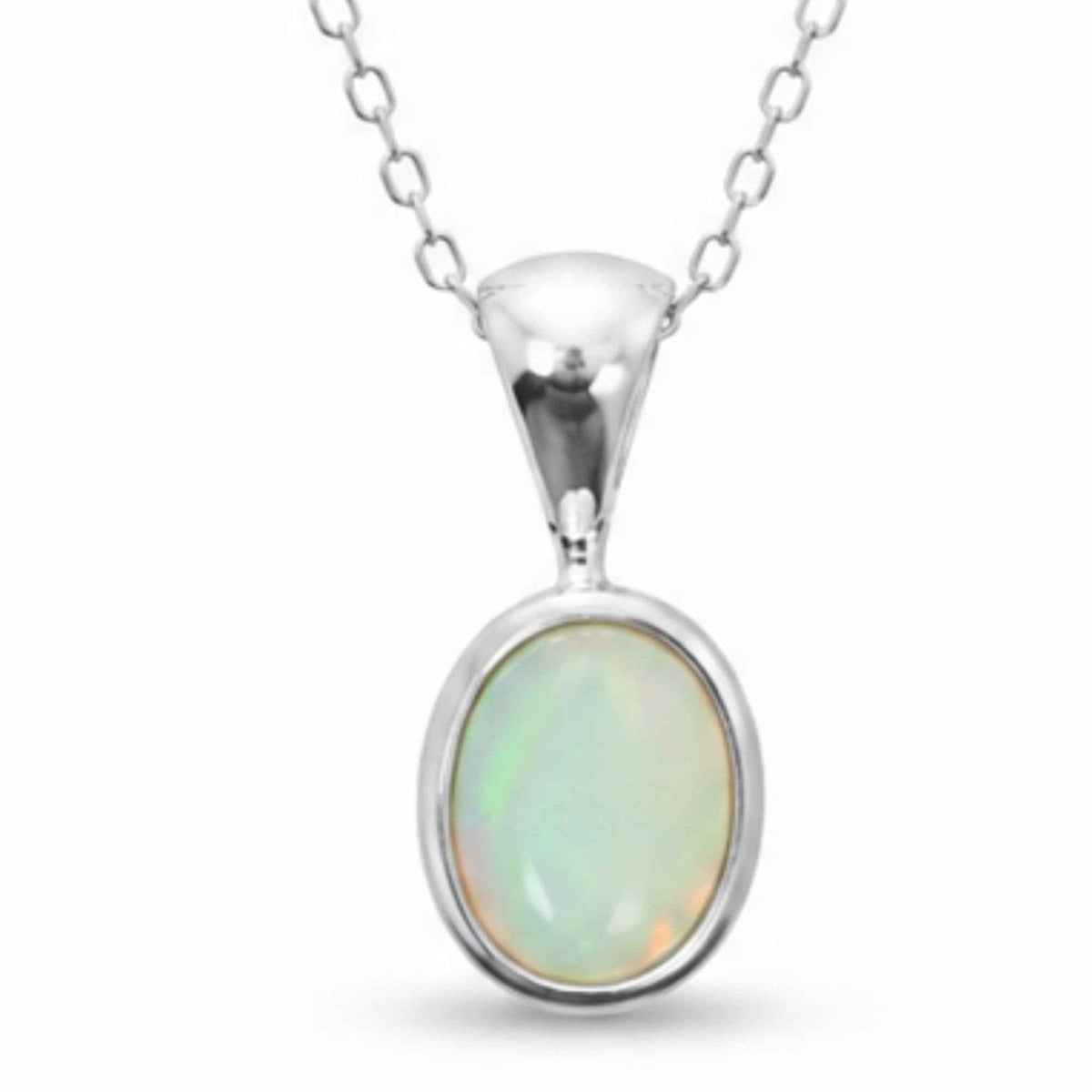 Colier cu Opal, Argint 925 – CraftMystic