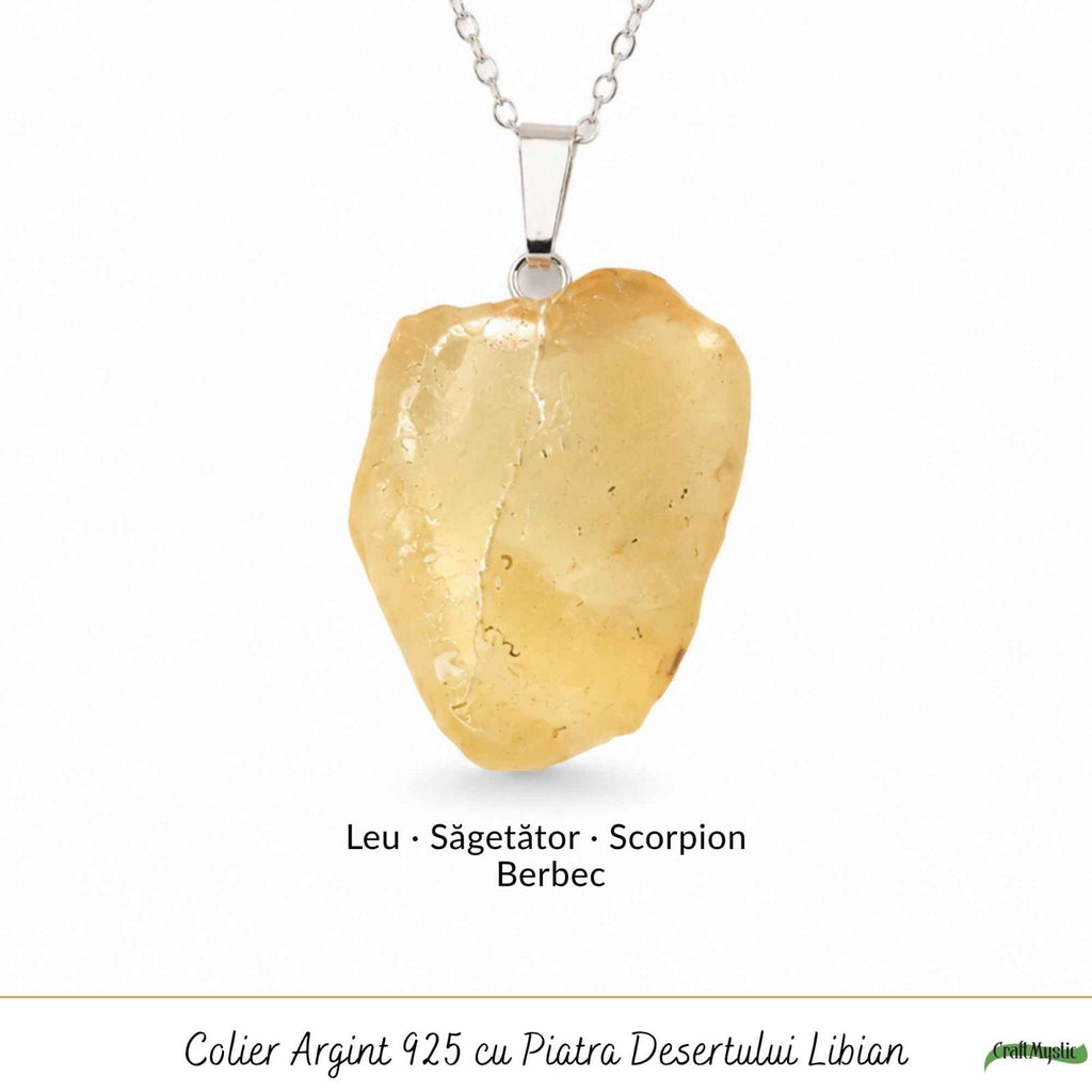 Colier cu Piatra Desertului, Argint 925 – CraftMystic