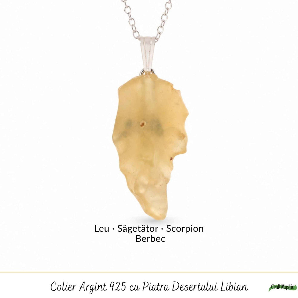 Colier cu Piatra Desertului, Argint 925 – CraftMystic