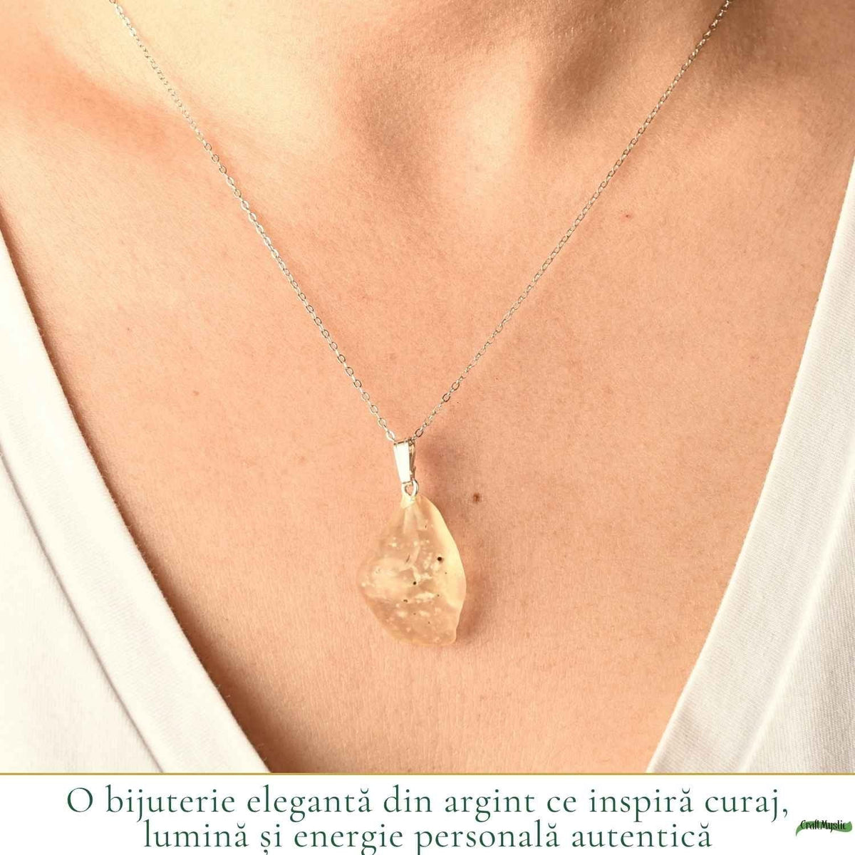 Colier cu Piatra Desertului, Argint 925 – CraftMystic