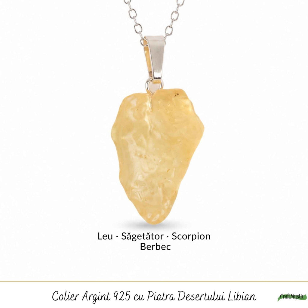 Colier cu Piatra Desertului, Argint 925 – CraftMystic