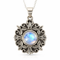 Colier cu Piatra Lunii, Argint 925 – CraftMystic