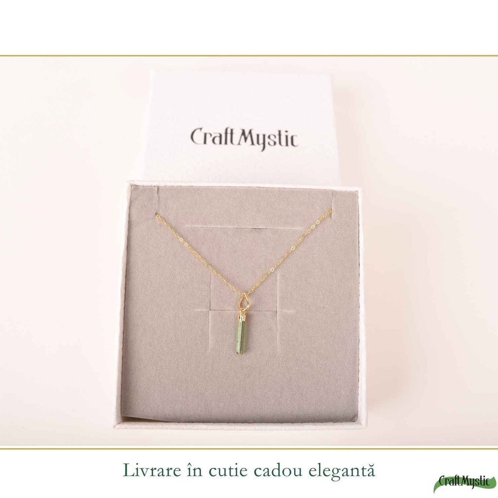 Colier cu Smarald, Argint 925 – CraftMystic