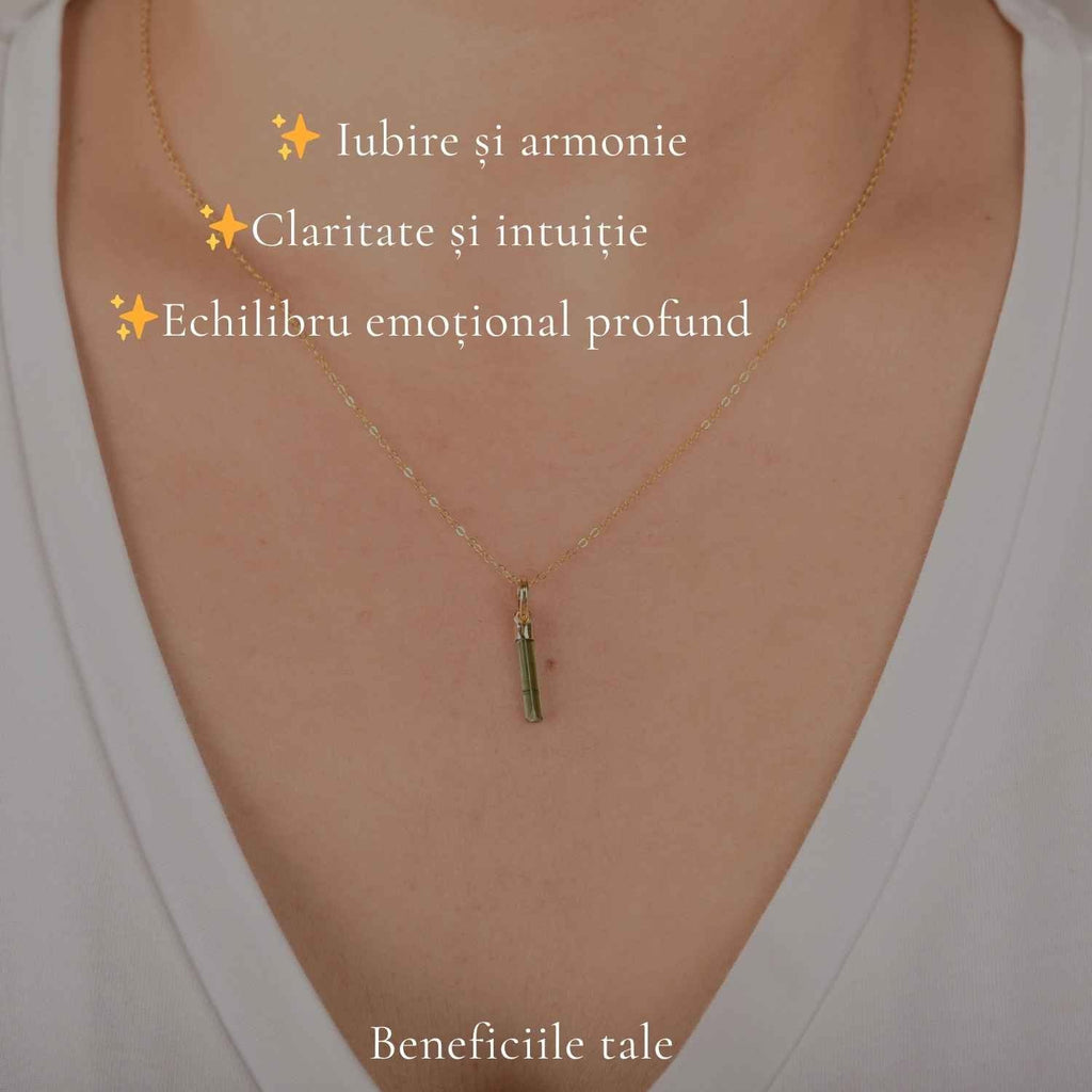 Colier cu Smarald, Argint 925 – CraftMystic