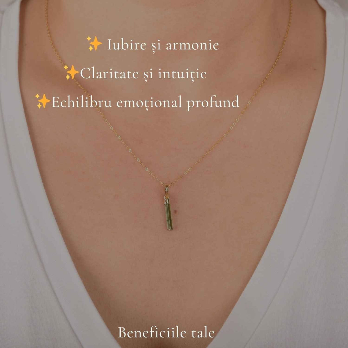 Colier cu Smarald, Argint 925 – CraftMystic