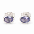 Cercei cu Tanzanit, Argint 925 – CraftMystic