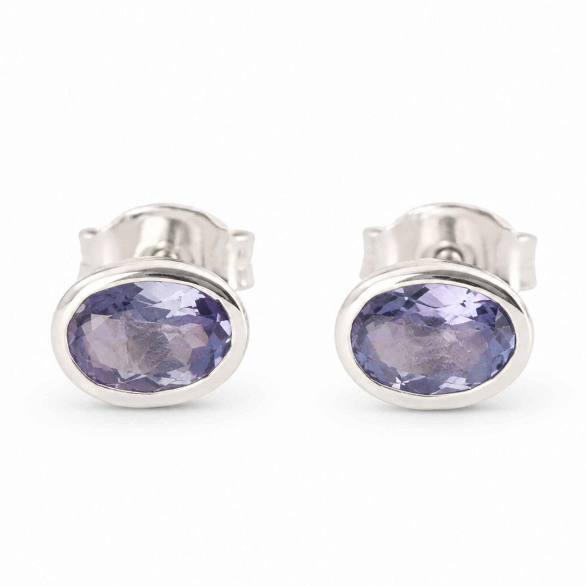 Cercei cu Tanzanit, Argint 925 – CraftMystic