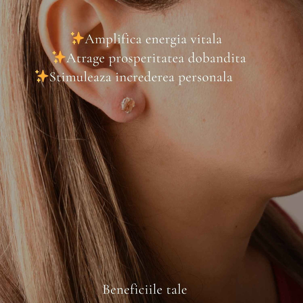Cercei cu Topaz, Argint 925 – CraftMystic