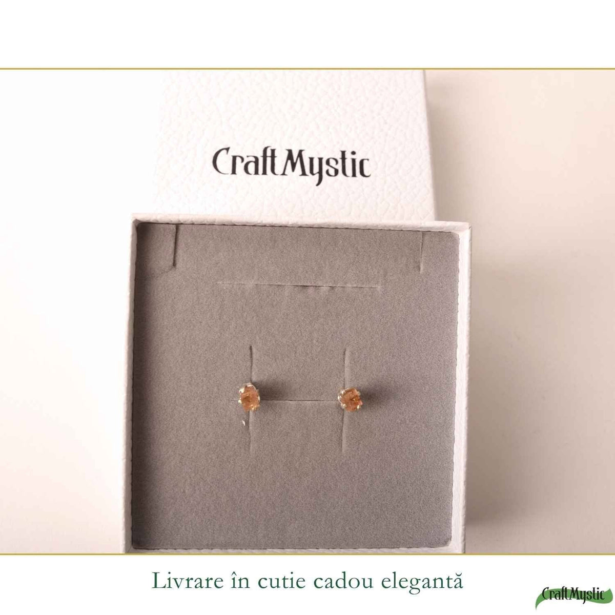 Cercei cu Topaz, Argint 925 – CraftMystic