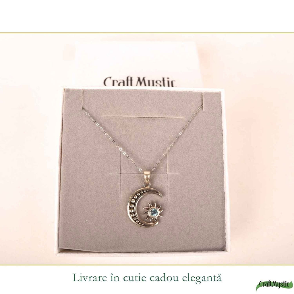 Colier cu Topaz, Argint 925 – CraftMystic