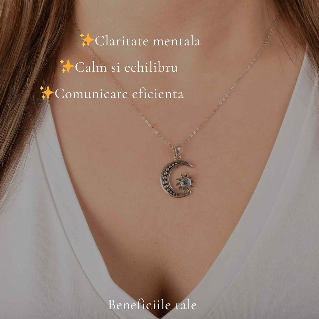 Colier cu Topaz, Argint 925 – CraftMystic