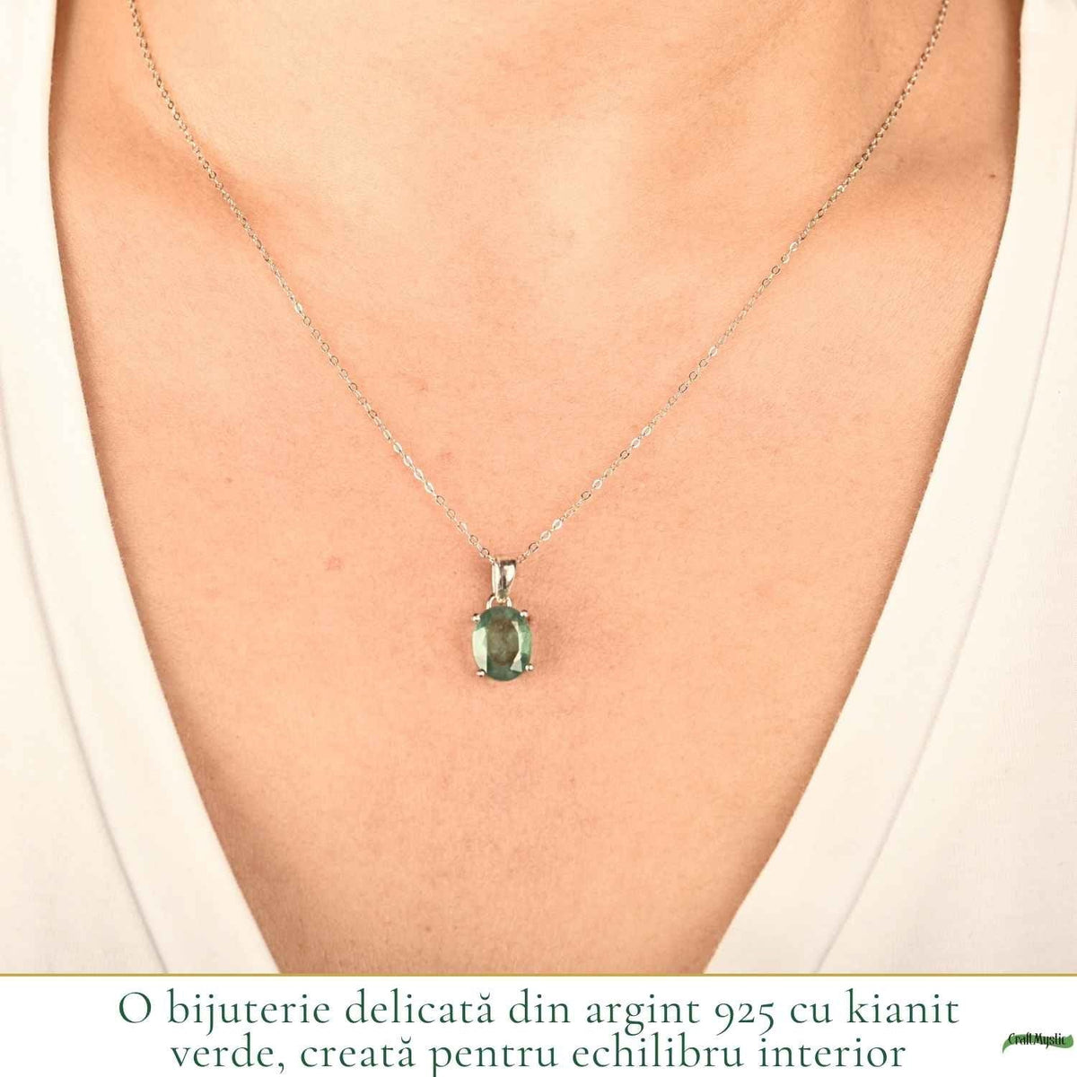 Colier cu Kyanit, Argint 925 – CraftMystic