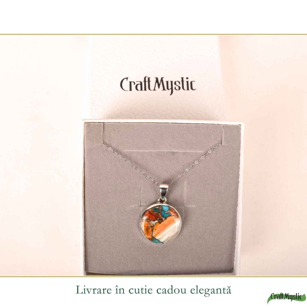 Colier cu Turcoaz Arizona, Argint 925 – CraftMystic
