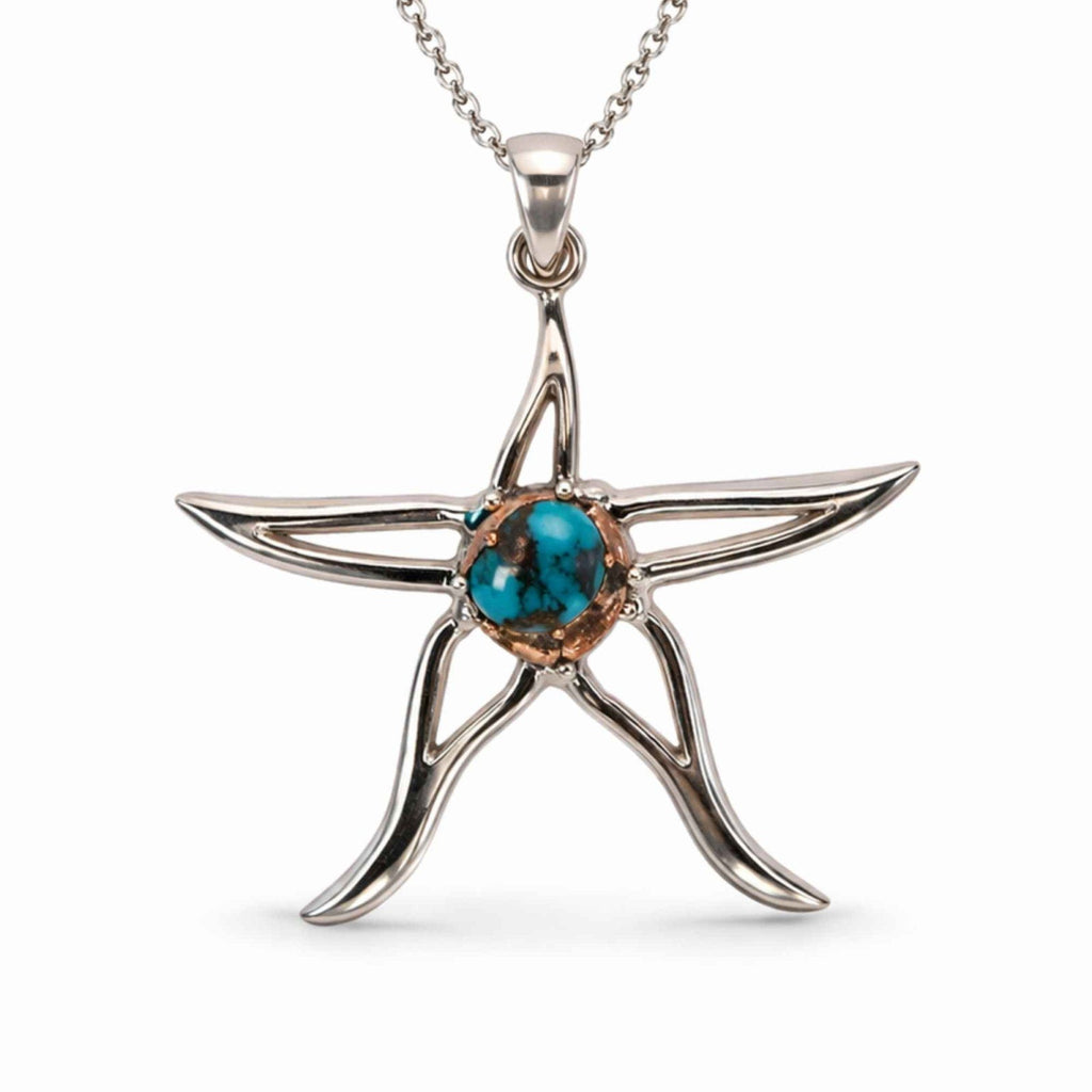 Colier cu Turcoaz, Argint 925 – CraftMystic
