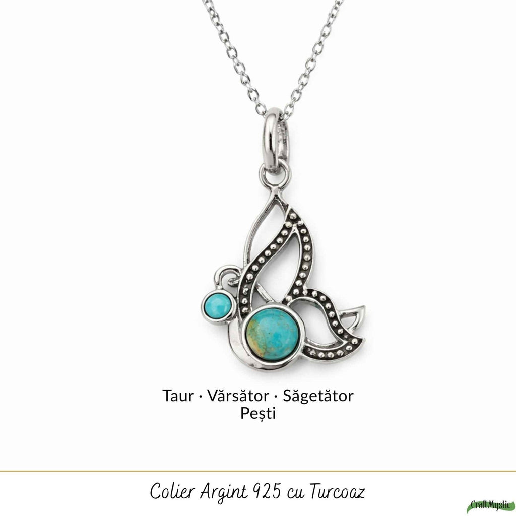 Colier cu Turcoaz, Argint 925 – CraftMystic