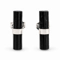 Cercei cu Turmalină Neagră, Argint 925 – CraftMystic