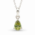 Colier cu Turmalină Verde, Argint 925 – CraftMystic