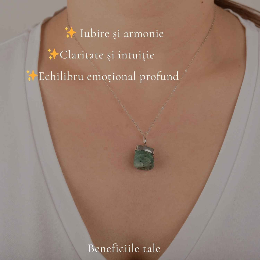 Colier cu Smarald, Argint 925 – CraftMystic