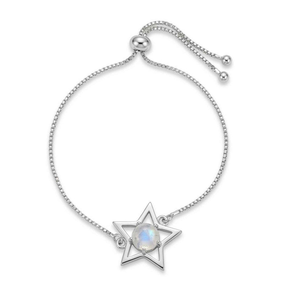 Brățară cu Piatra Lunii, Argint 925 – CraftMystic