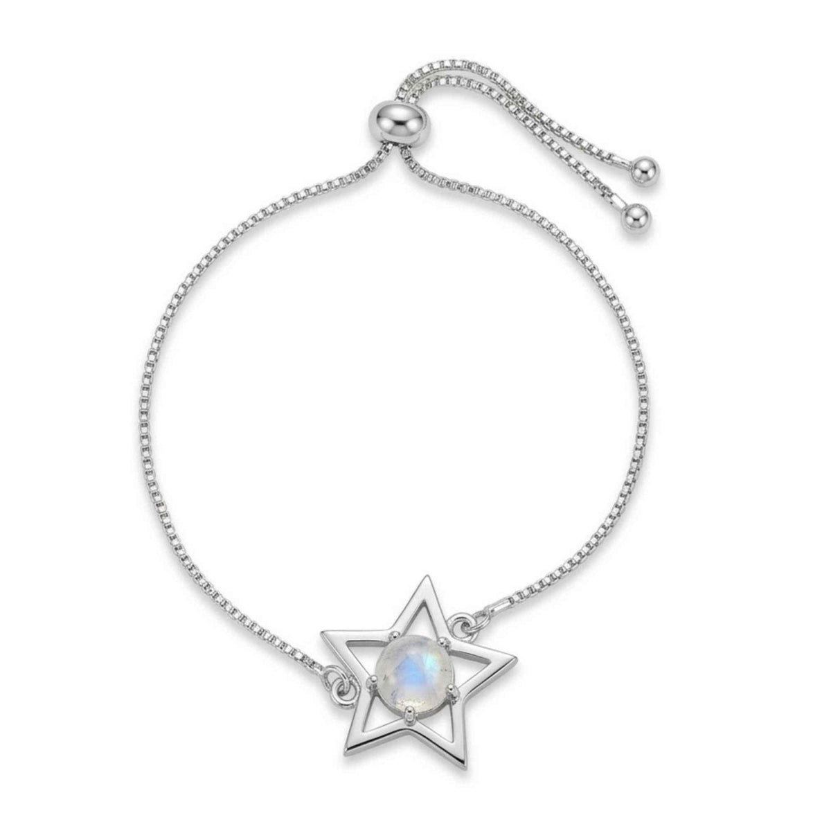 Brățară cu Piatra Lunii, Argint 925 – CraftMystic