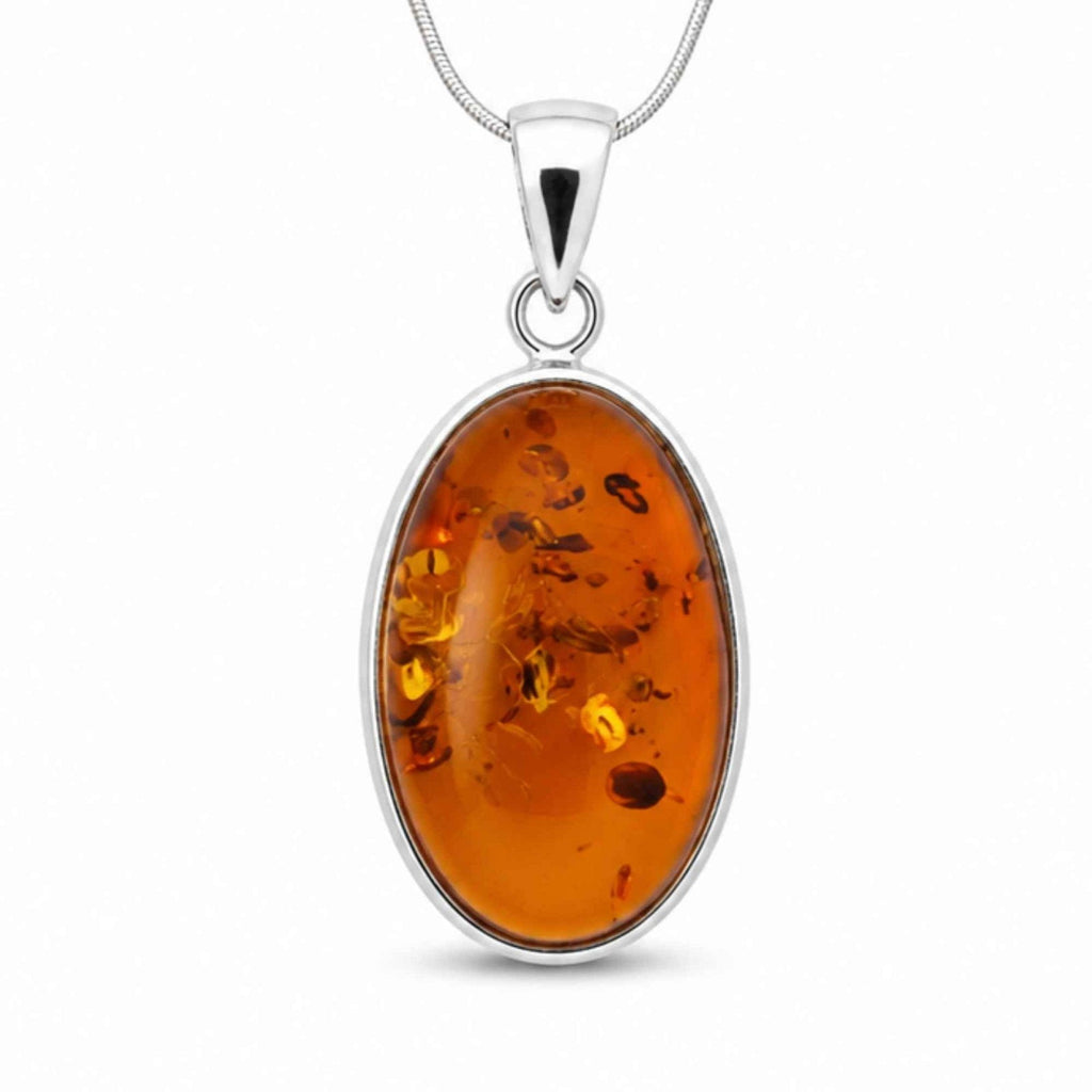 Colier cu Chihlimbar, Argint 925 – CraftMystic