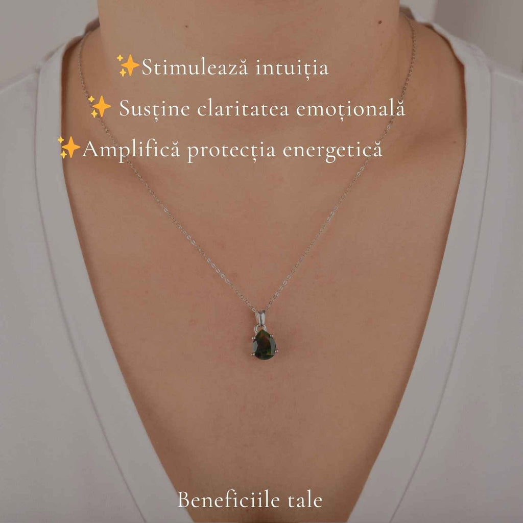 Colier cu Opal, Argint 925 – CraftMystic