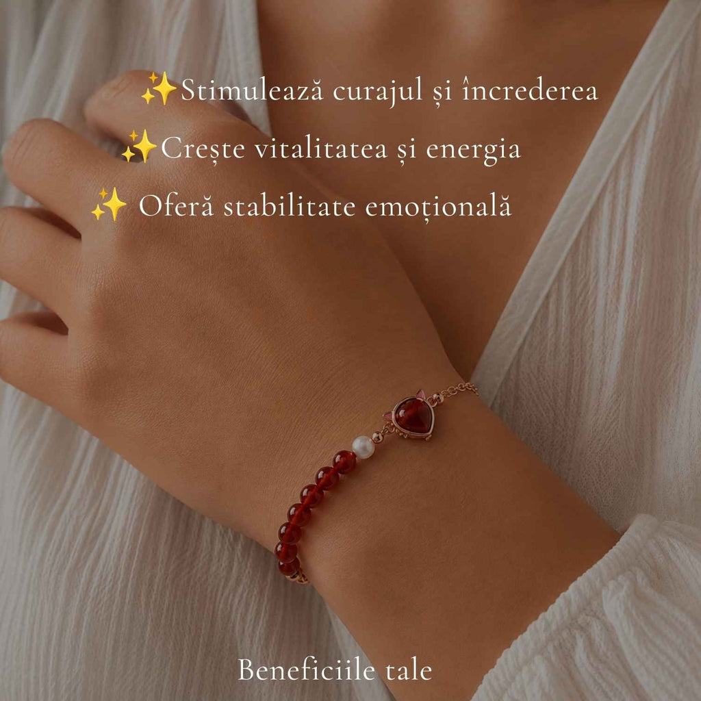 Brățară cu Agat, Argint 925 – CraftMystic