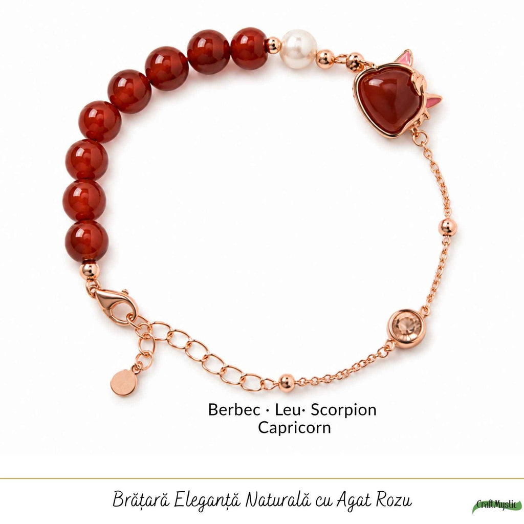 Brățară cu Agat, Argint 925 – CraftMystic
