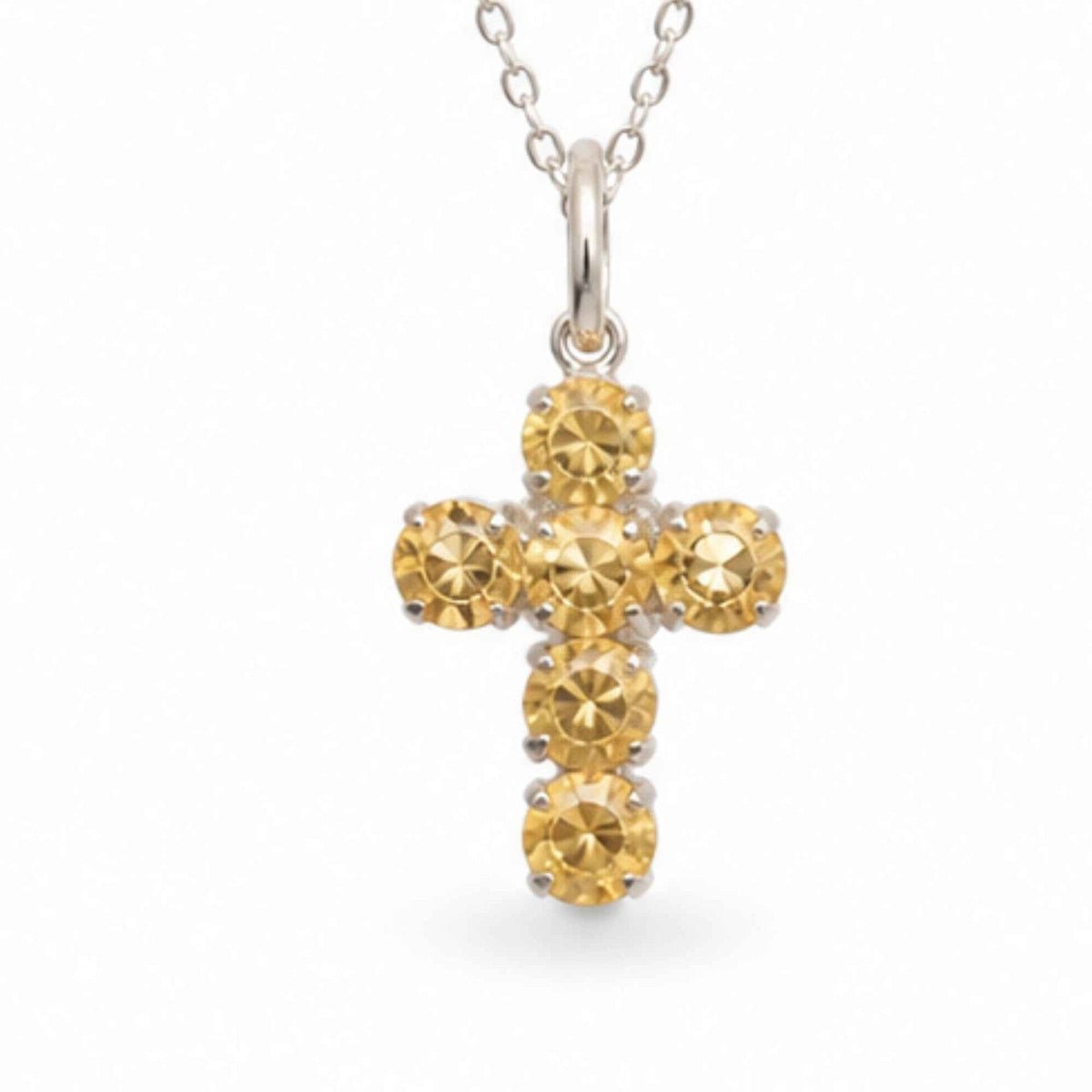 Colier cu Citrin, Argint 925 – CraftMystic