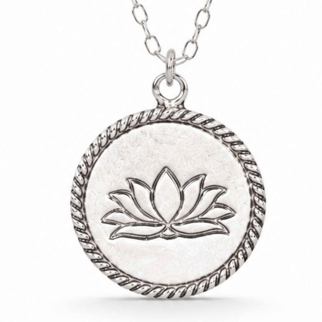 Colier Floare de Lotus din Argint 925 – CraftMystic
