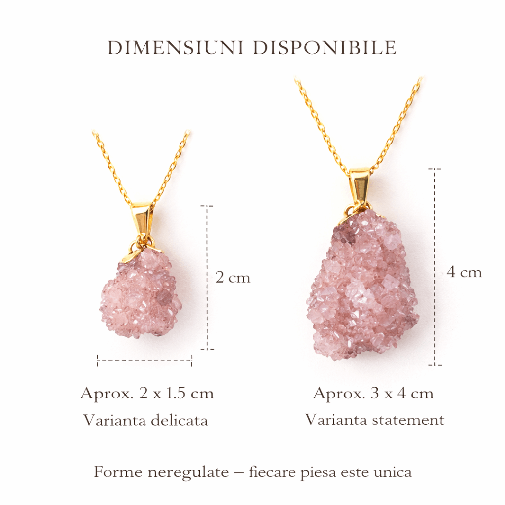 Colier cu Ametist, Argint 925 placat aur 18k – CraftMystic