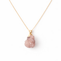 Colier cu Ametist, Argint 925 placat aur 18k – CraftMystic