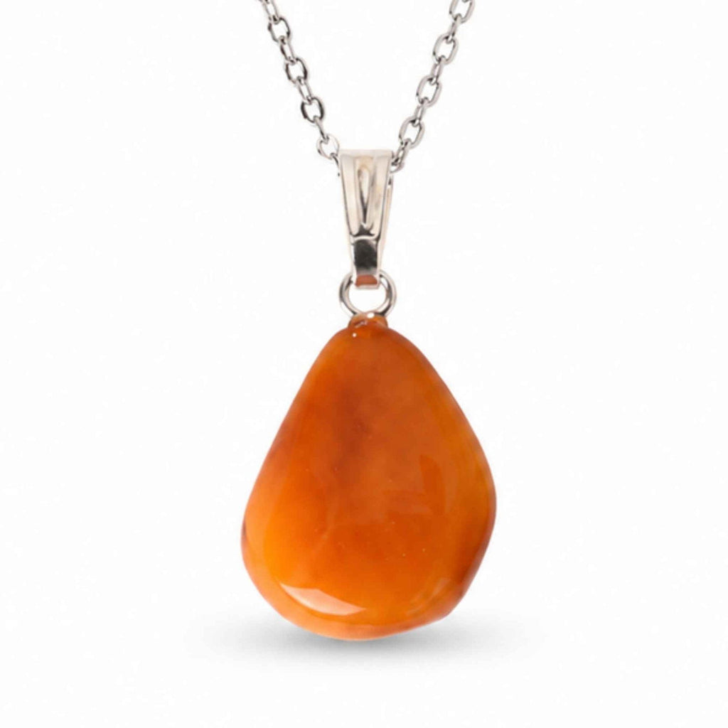 Colier cu Chihlimbar, Argint 925 – CraftMystic