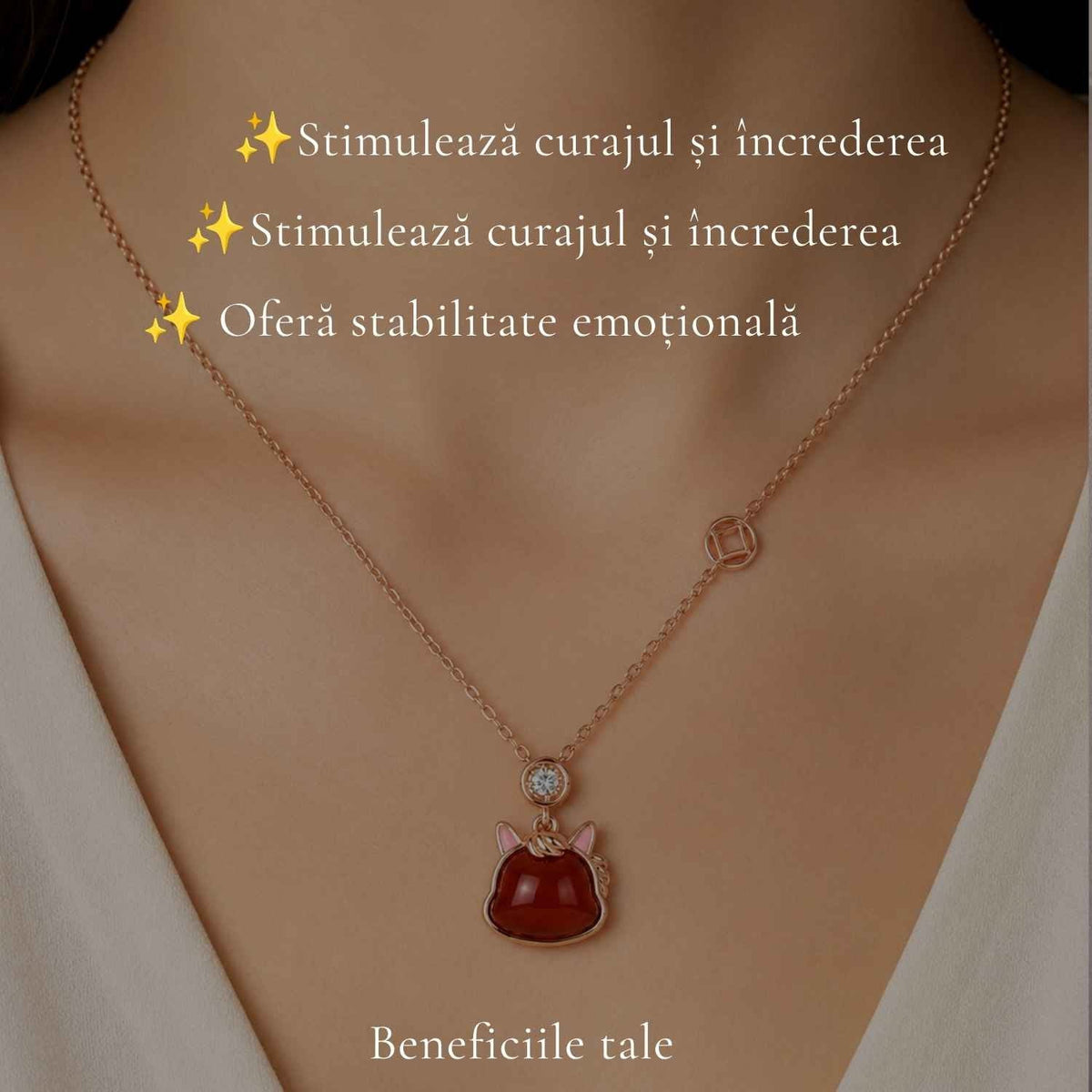 Colier cu Agat, Argint 925 – CraftMystic