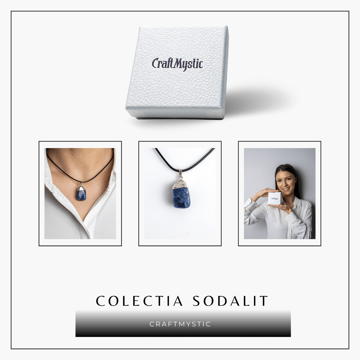 Protectie Emotionala si Focus – Pandantiv cu Sodalit