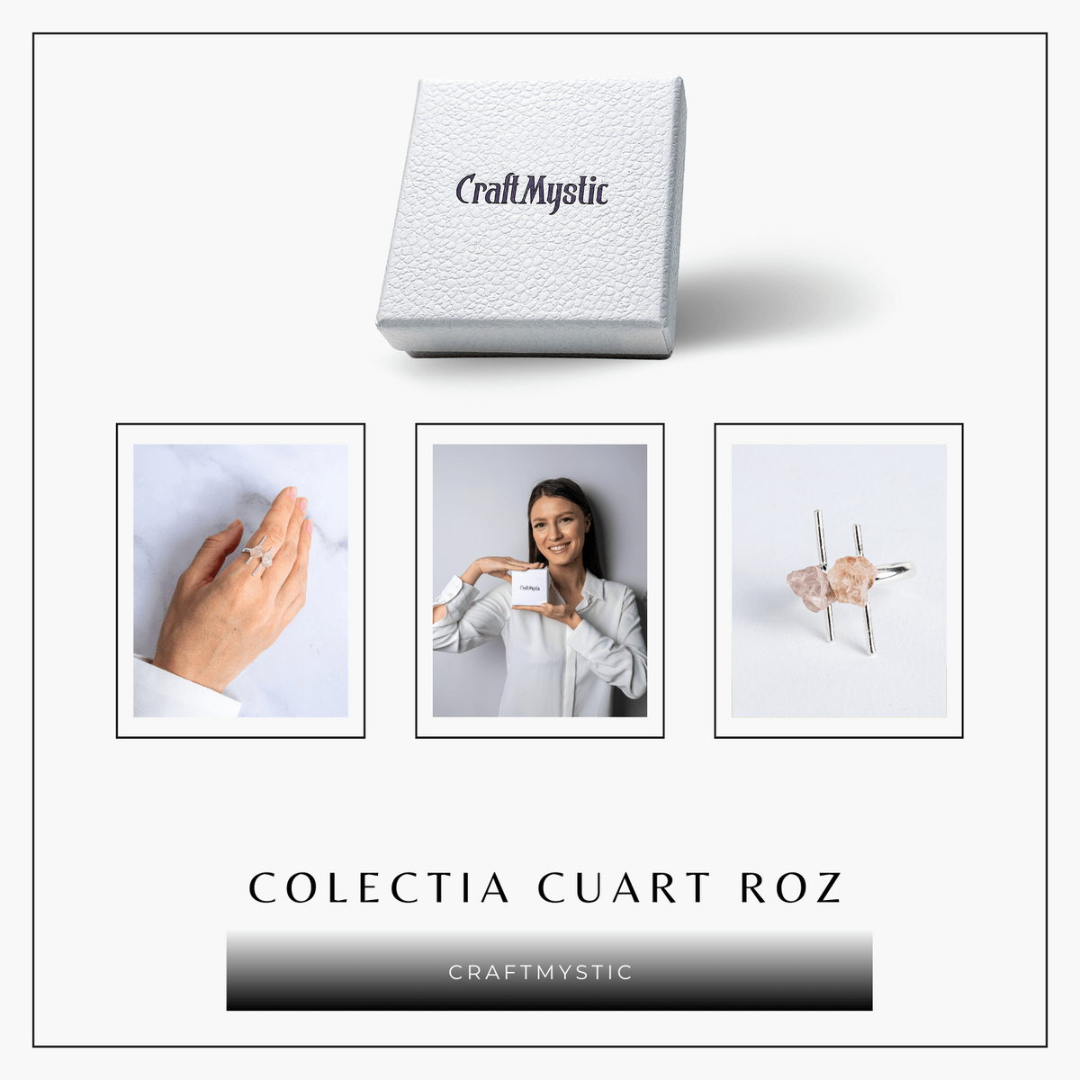 Inelul inimii deschise – Cuart roz pentru iubire si blandete