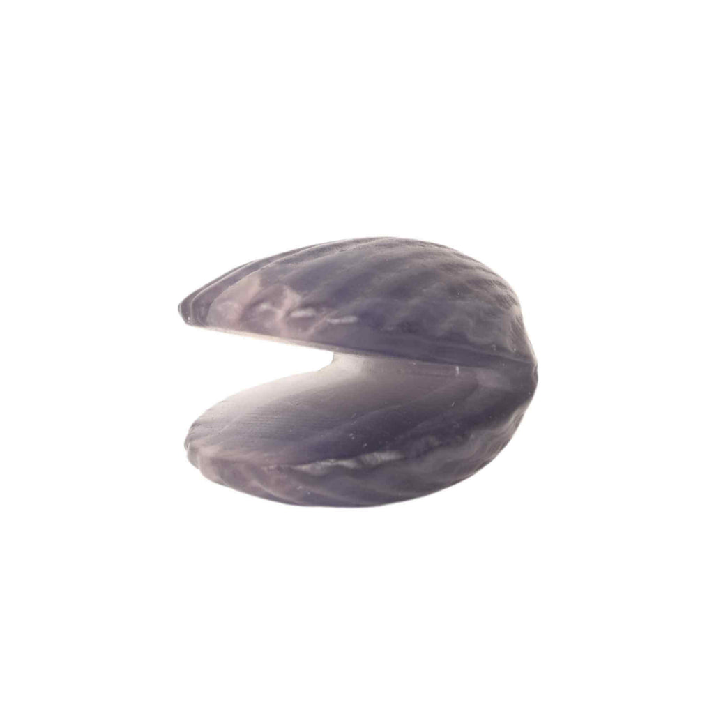 Figurina 4 cm din cristal natural in forma de scoica, ornamente pentru acvariu, marturie tip cadou de nunta, proiecte DIY