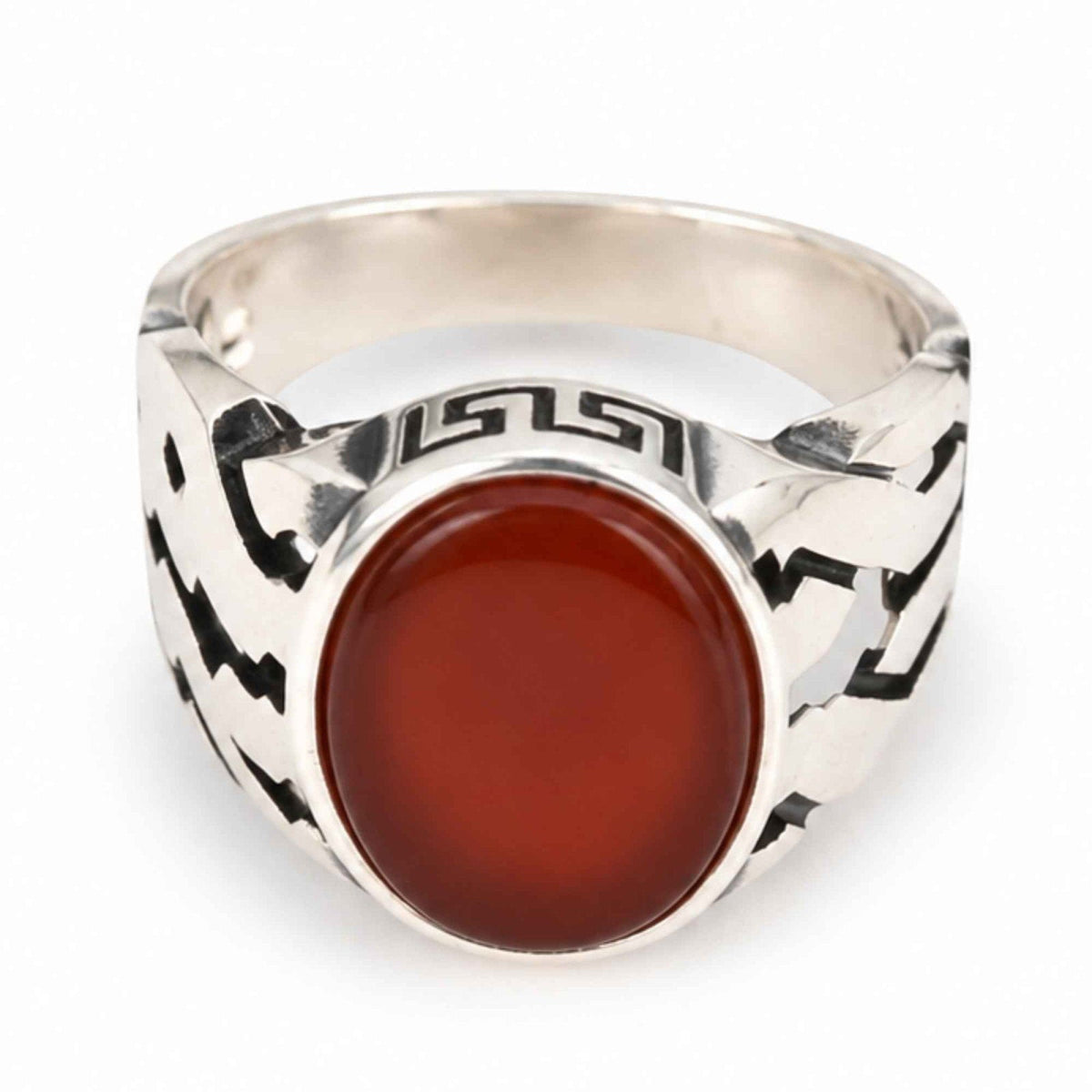 Inel cu Carneol, Argint 925 – CraftMystic
