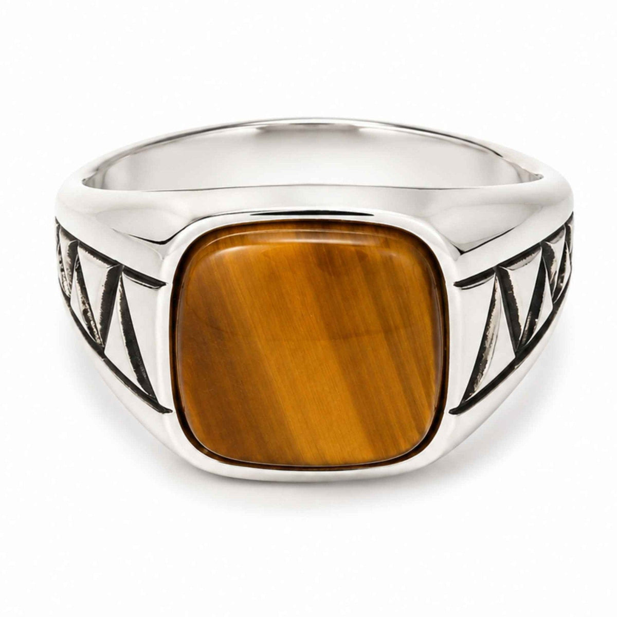Inel cu Ochi de Tigru, Argint 925 – CraftMystic